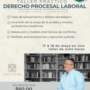 Derecho Procesal Laboral: Taller Práctico